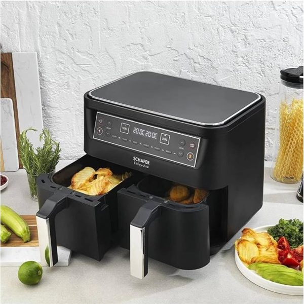 Thermochef dual dijital aırfrayer / Sıcak hava fritözü - 2SE205 - 25015 - SIY01