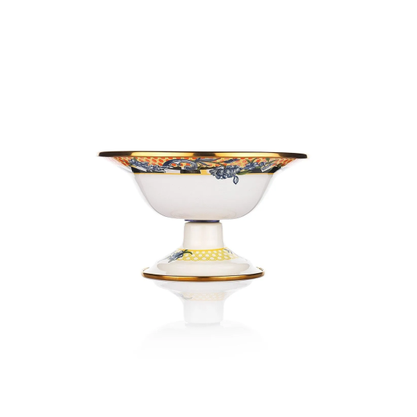 Schafer Beauty emaye ayaklı meyve tabağı - 20 cm