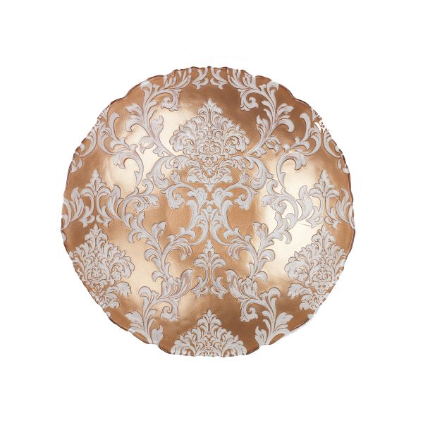 Schafer Palace 30 Cm Cam Meyve Tabağı 1 Parça-Gold